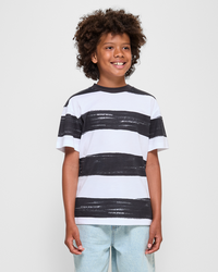 Black / White Stripe