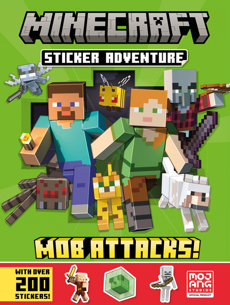 Minecraft Sticker Adventure Mob Attacks - Mojang Ab | Target Australia