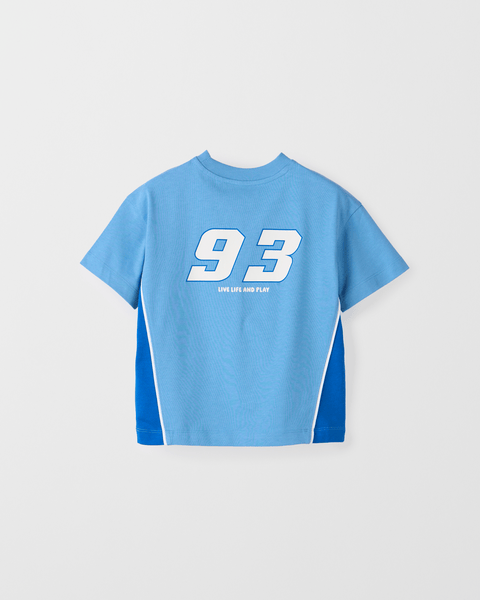 Australian Cotton Spliced Sport Oversized Mesh T-Shirt | Target