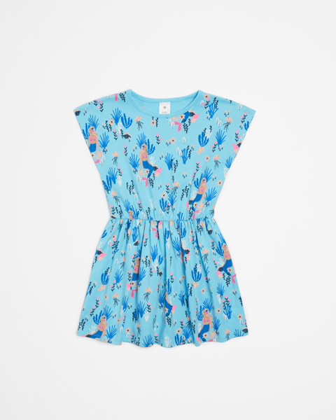 Mermaid Print Dress | Target Australia