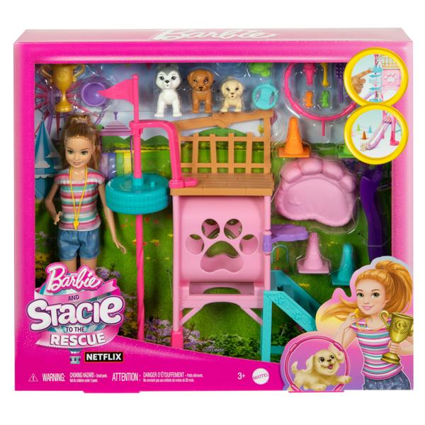 Barbie and Stacie to the Rescue Puppy Playground Playset Target Australia
