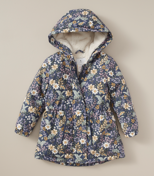 Printed Parka Jacket | Target Australia