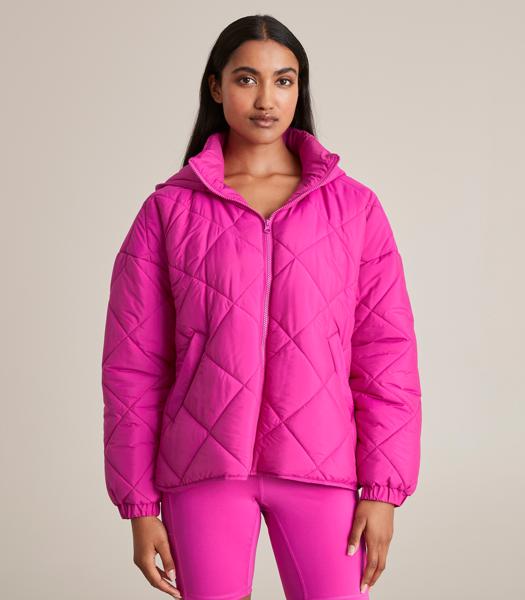 Active Zip Up Hooded Puffer Jacket Target Australia