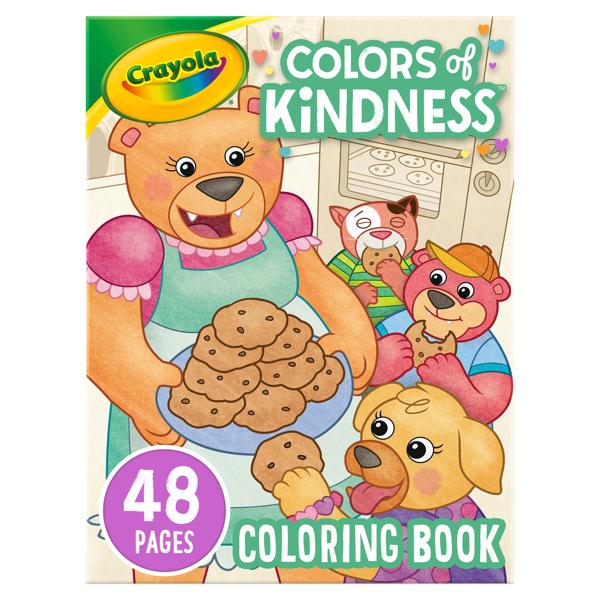 Crayola 48 pages Colours of Kindness Colouring Book Target Australia