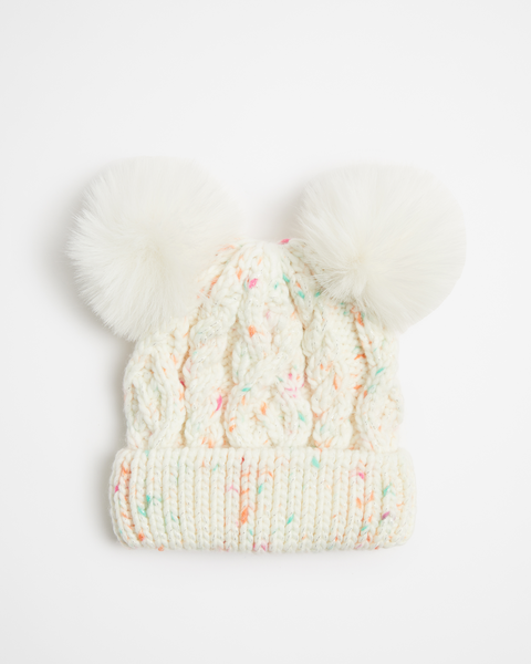 Kids Metallic Knit Beanie | Target Australia