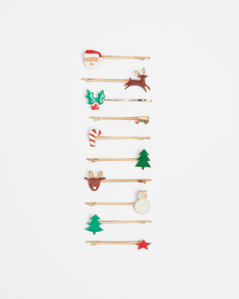 Kids Christmas Hair Pin Gift Pack Target Australia