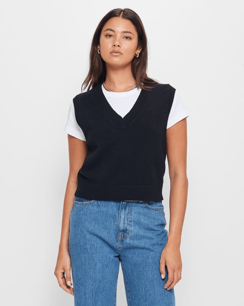 Hit Lilac Knit Vest main image 1