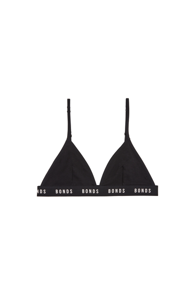 Bonds Intense Fandango Logo Triangle Bralette