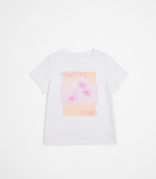 Organic Cotton Print T-shirt | Target Australia