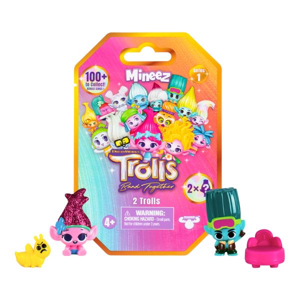 DreamWorks Trolls Band Together Mineez Glam Together 8 Pack 2 Blind Mini Figures