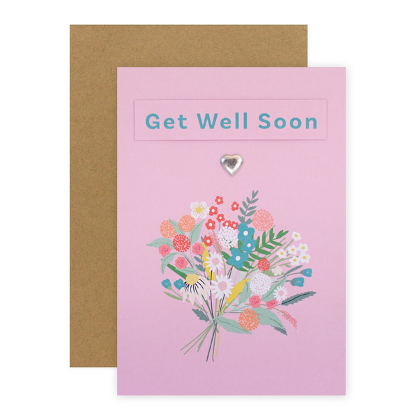 Connections from Hallmark Get Well Soon Card - Colourful Bouquet ...