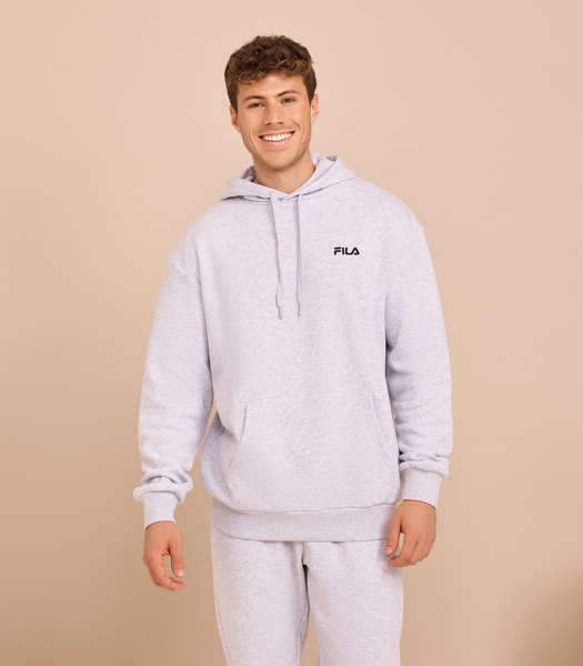 Pink fila clearance hoodie mens