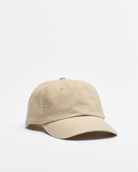 Mens Washed Cap - Stone | Target Australia