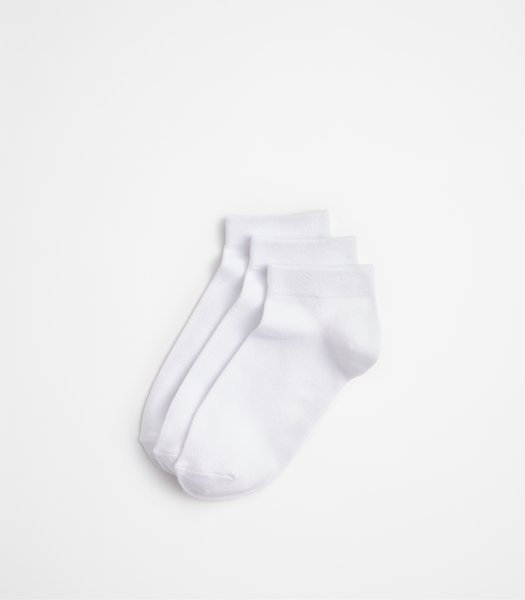 3 Pack Bamboo Low Cut Socks - White | Target Australia