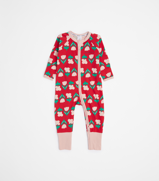 Bonds Baby Print Zip Wondersuit Coverall - Tulip Fields | Target Australia
