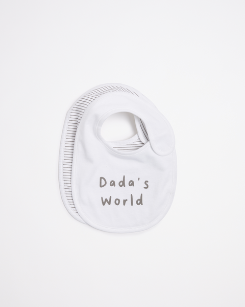 Organic Cotton Bibs 2 Pack - bub. | Target Australia