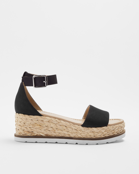 Black espadrille cheap sandals target