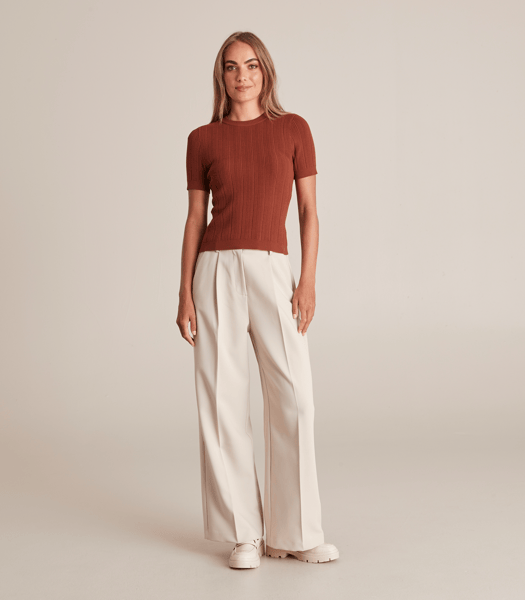 Preview Variegated Crew Neck T-Shirt | Target Australia