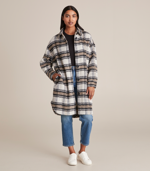 Longline Shacket | Target Australia