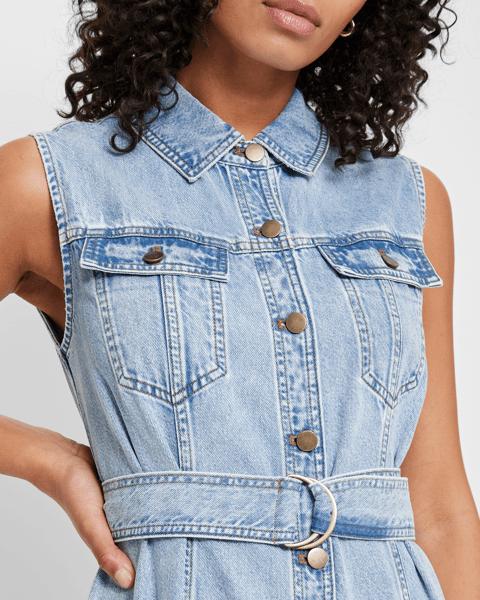 target sleeveless denim dress INSPIRE CHIC Women's Strapless Sleeveless Denim Mini Dress Large Black