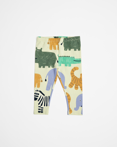 Baby Organic Cotton Print Leggings | Target Australia