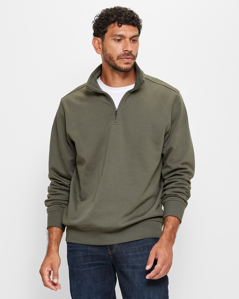 Half Zip Fleece Jumper | Target Australia