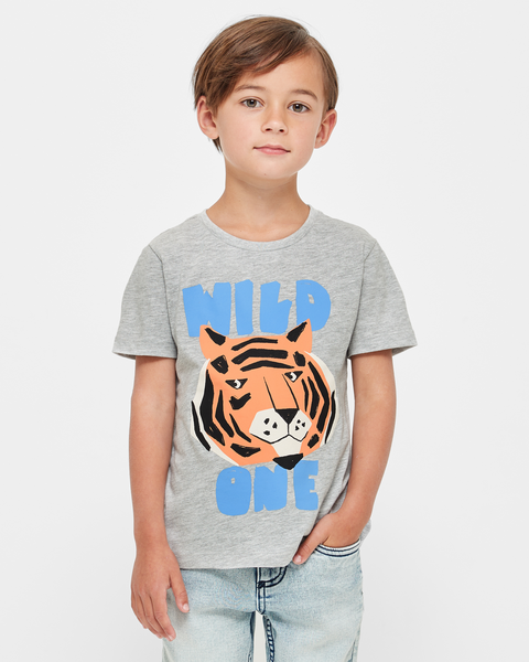 Organic Cotton Print T-shirt | Target Australia