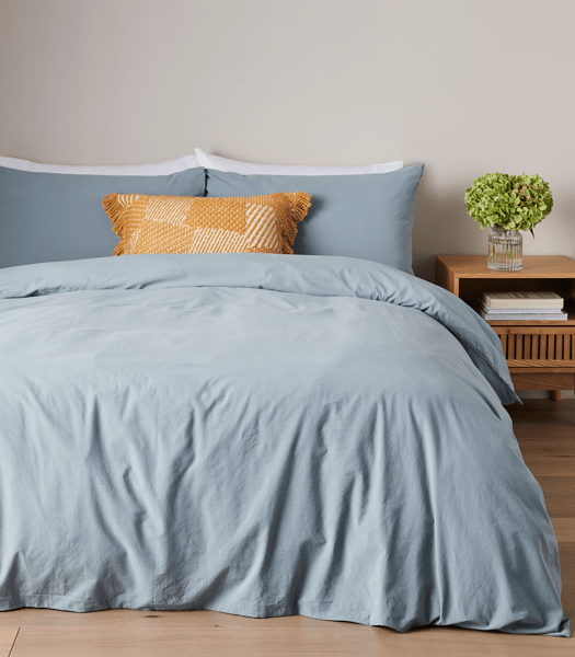 Arlo Stonewash Quilt Cover Set Target Australia