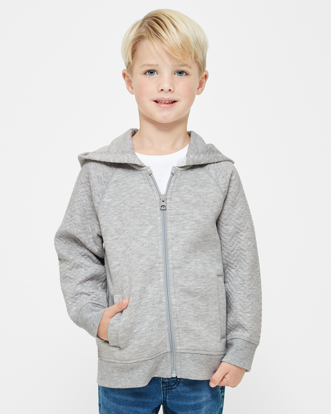 Quilted Zip Hoodie | Target Australia