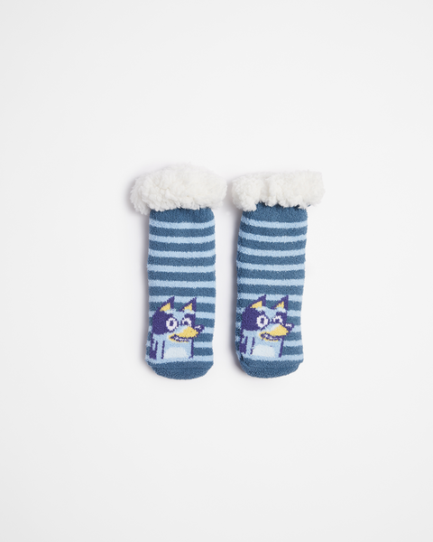 Bluey Fleece Home Socks | Target Australia