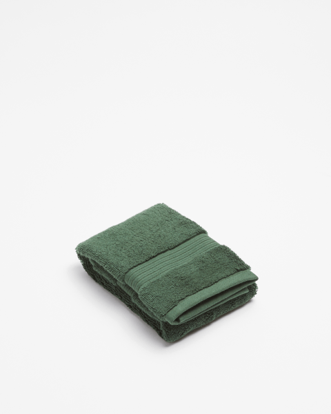 Egyptian Cotton Hand Towel - Deep Green | Target Australia