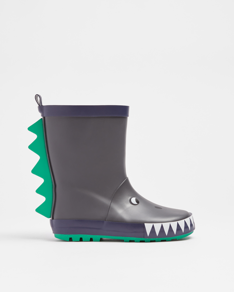 Boys Junior Novelty Dinosaur Gumboots | Target Australia