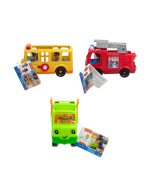 Fisher-Price Little People Large Musical Toy Vehicles - Assorted ...