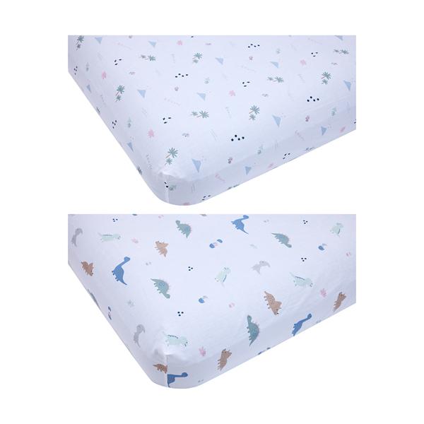 Organic Cotton Fitted Cot Sheets, 2 Pack Anko Target Australia