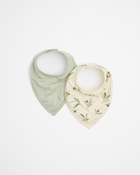 Organic Cotton Bandana Bibs 2 Pack bub. Target Australia