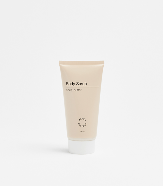 Renew & Restore Body Scrub 190mL Tube Shea Butter Target Australia