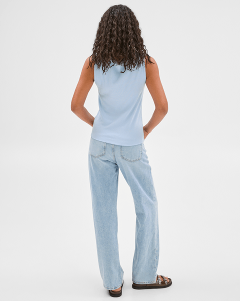 Soft Touch Boat Neck Rib Tank Top | Target Australia