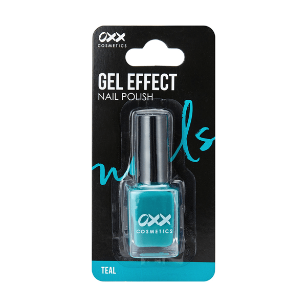 Gel Effect Nail Polish, Teal OXX Cosmetics Target Australia