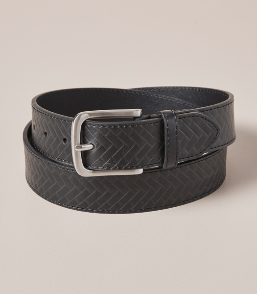 PU Embossed Weave Fashion Belt Target Australia