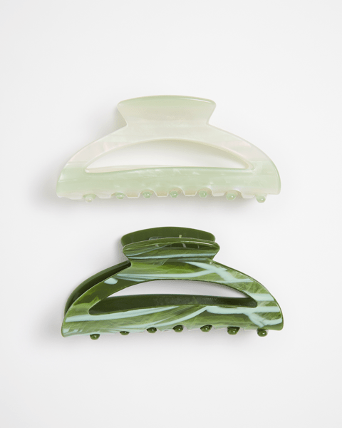 2 Pack Curved Claw Hair Clips Target Australia