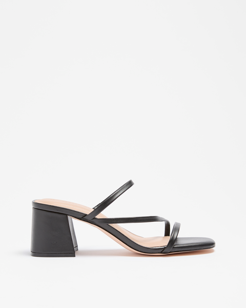 Womens Strappy Low Heel - Mani II - Black | Target Australia