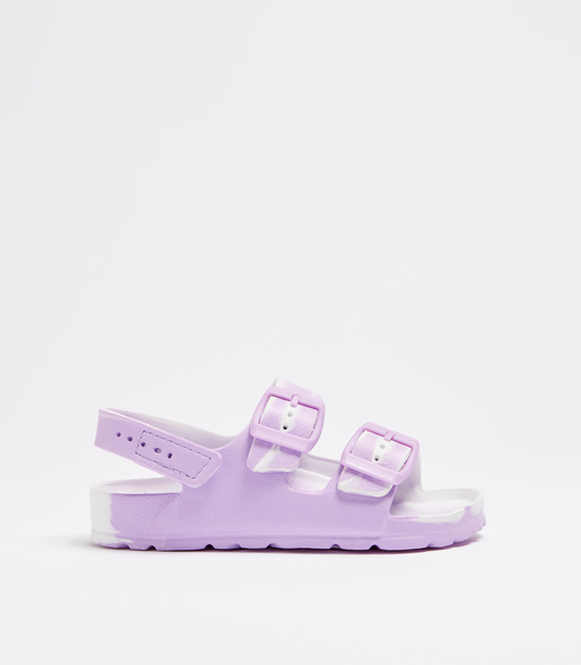 Kids Junior EVA Sandals - Purple tie-dye | Target Australia