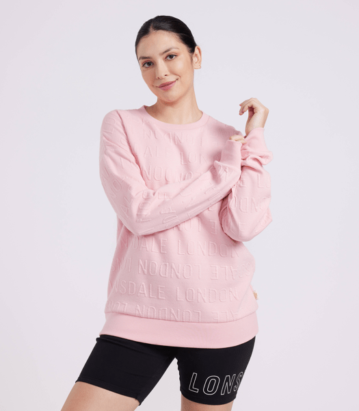 Lonsdale Jacquard Crew Jumper Target Australia