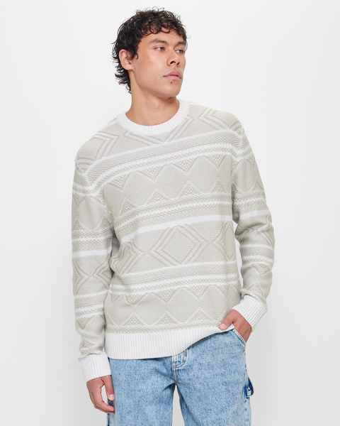 Jacquard Knit Jumper - Commons | Target Australia