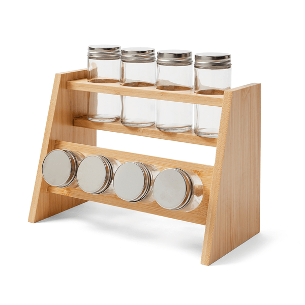 Wooden Spice Rack Bunnings Spice Rack Set Bamboo Anko Target