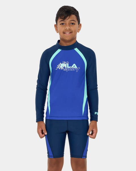 Fila Hunter Long Sleeve Rash Vest | Target Australia