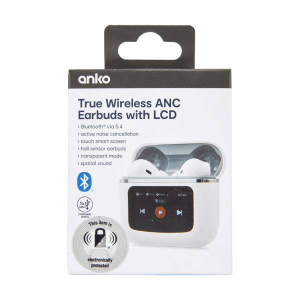 Noise Cancelling Headphones Usb C Headphones Kmart True Wireless