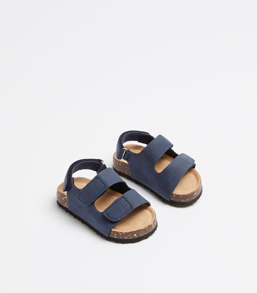 Baby Moulded Cork Sandals - Navy Blue | Target Australia