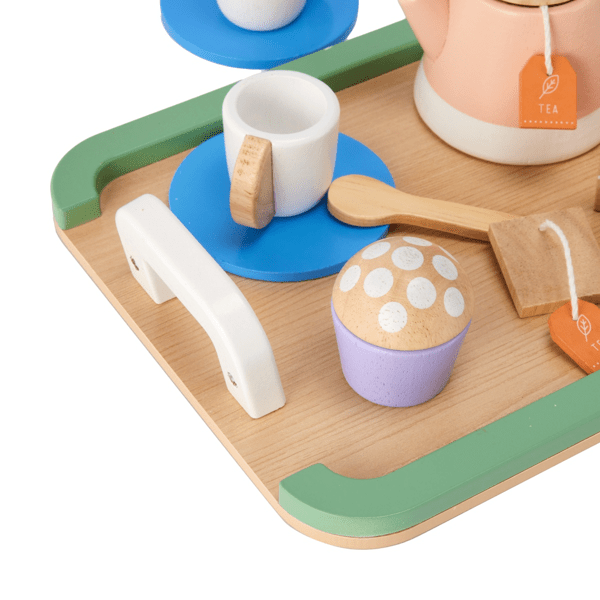 Wooden Tea Playset, 13 Piece Anko Target Australia