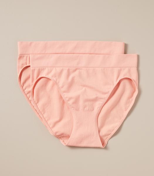2 Pack Cotton Seamfree High Cut Briefs Target Australia